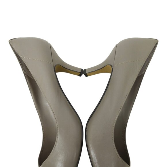 Bella Vita WOW Taupe Pump Womens Size 12 N Kitten Heel Leather Kidskin NEW - Picture 13 of 15